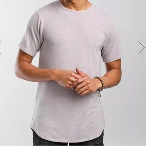 Men’s Heathered T-Shirt by RUSTIC DIME in Pink Heather Size XL